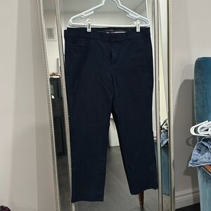 Banana Republic Sloan Navy Dress Pants Womens Size 12 Office Work